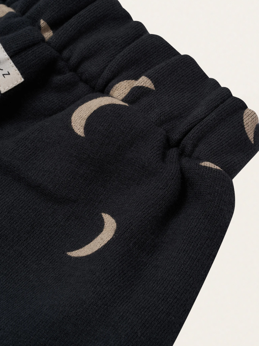 Spodnie dresowe z bawełny organicznej Charcoal Midnight