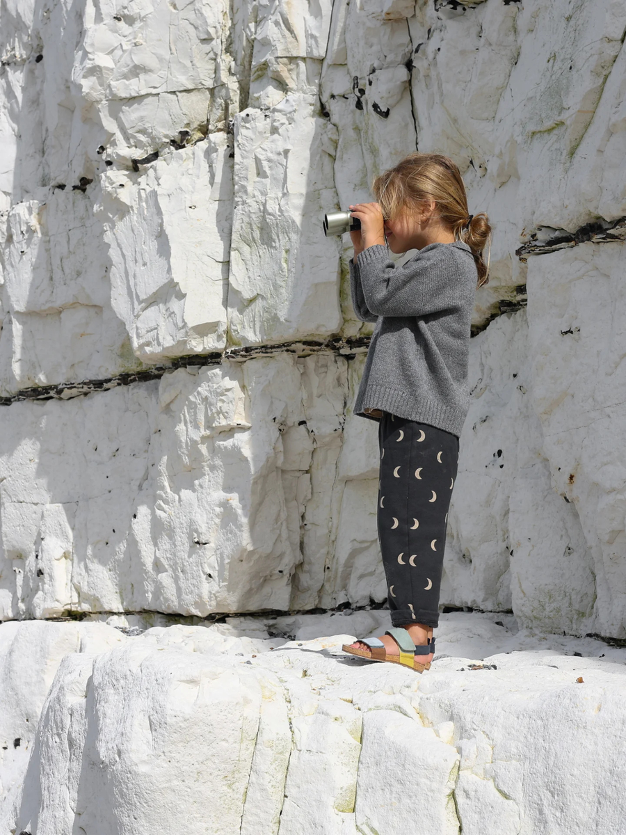 Spodnie dresowe z bawełny organicznej Charcoal Midnight