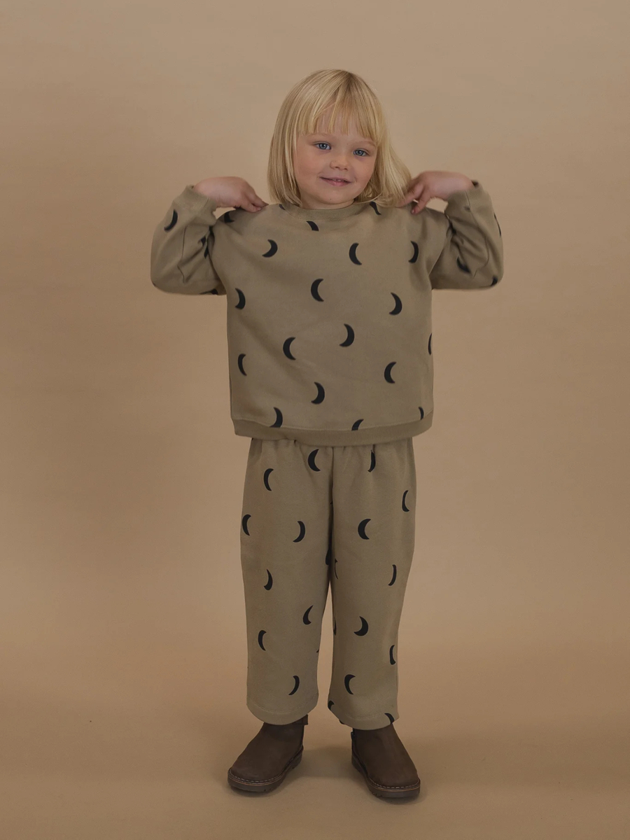 Spodnie dresowe z bawełny organicznej Dusky Midnight