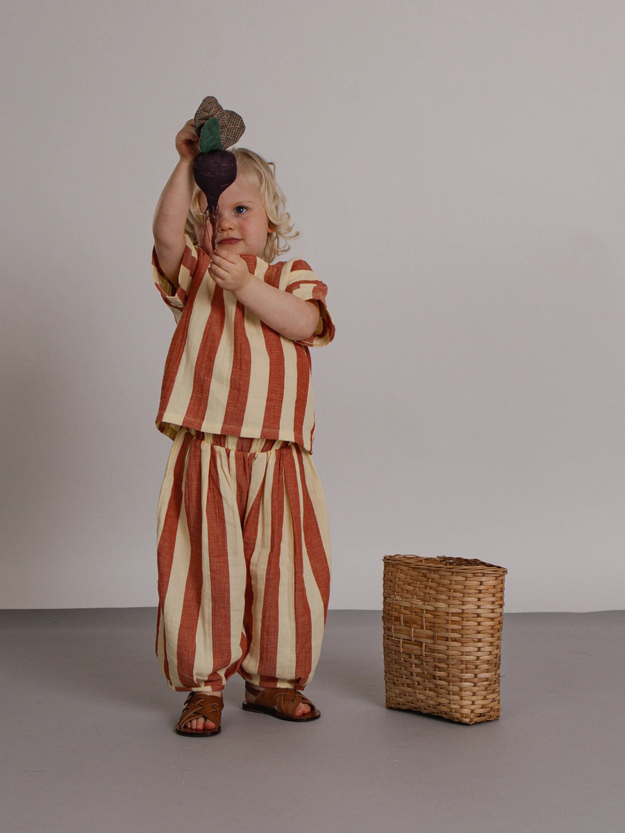 Muślinowe spodnie Tomato Stripes Resort Pants