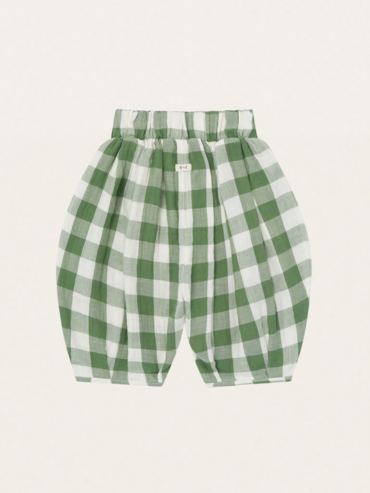 Muślinowe spodnie Dill Gingham Resort Pants