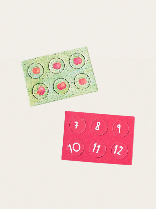 Puzzle kieszonkowe z grą obserwacyjną Jabłonka