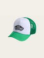 Czapka z daszkiem z siateczką Classic Patch Trucker Green