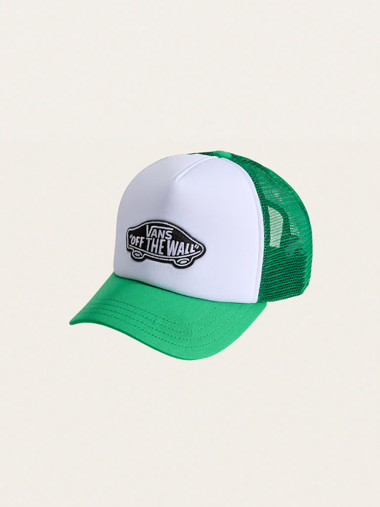 Czapka z daszkiem z siateczką Classic Patch Trucker Green