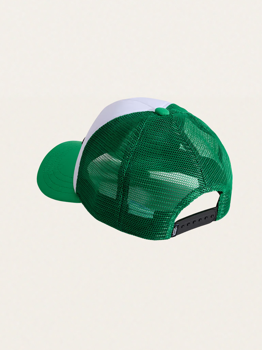 Czapka z daszkiem z siateczką Classic Patch Trucker Green