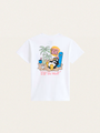 T-shirt Yolo Penguin White