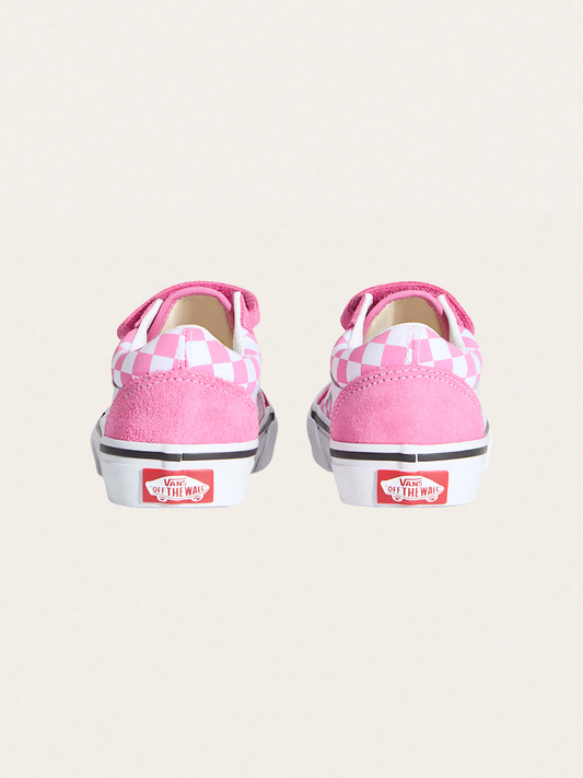 Tenisówki Old Skool V Checkerboard Pink