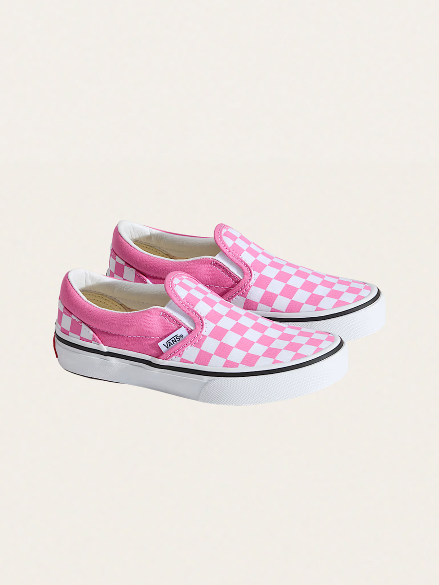 Tenisówki wsuwane Slip-On Checkboarder Pink