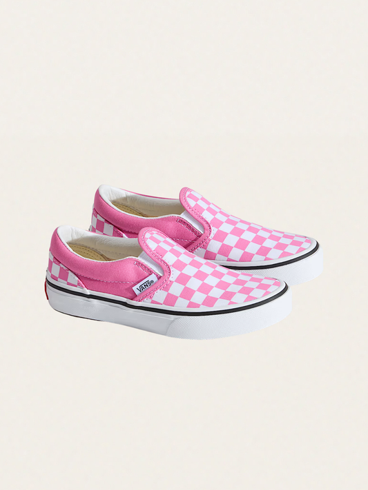 Tenisówki wsuwane Slip-On Checkboarder Pink