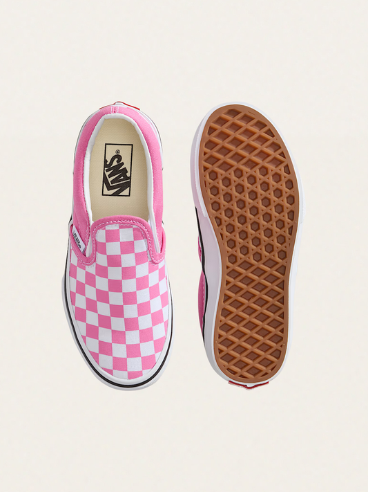 Tenisówki wsuwane Slip-On Checkboarder Pink