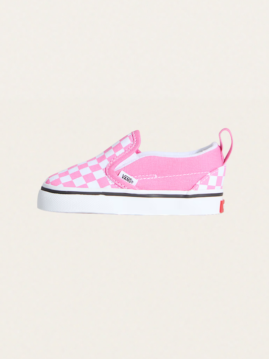 Tenisówki wsuwane Slip-On V Checkerboard Pink