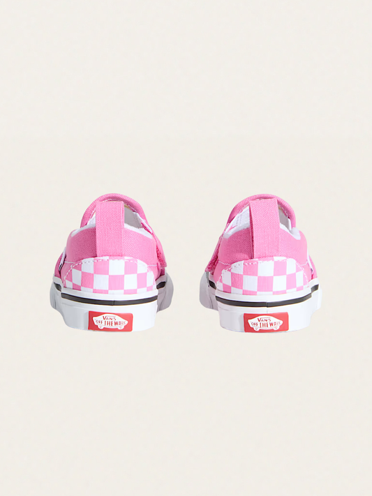 Tenisówki wsuwane Slip-On V Checkerboard Pink