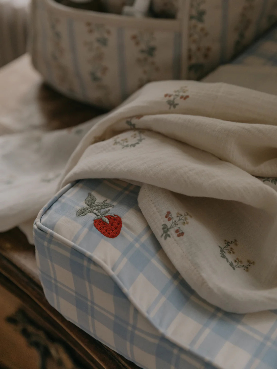 Przewijak w bawełnianym pokrowcu