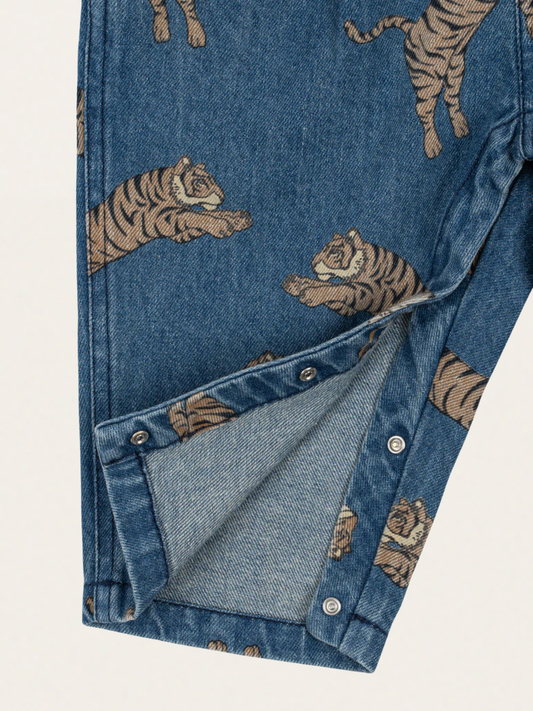 Ogrodniczki jeansowe Magot Tiger