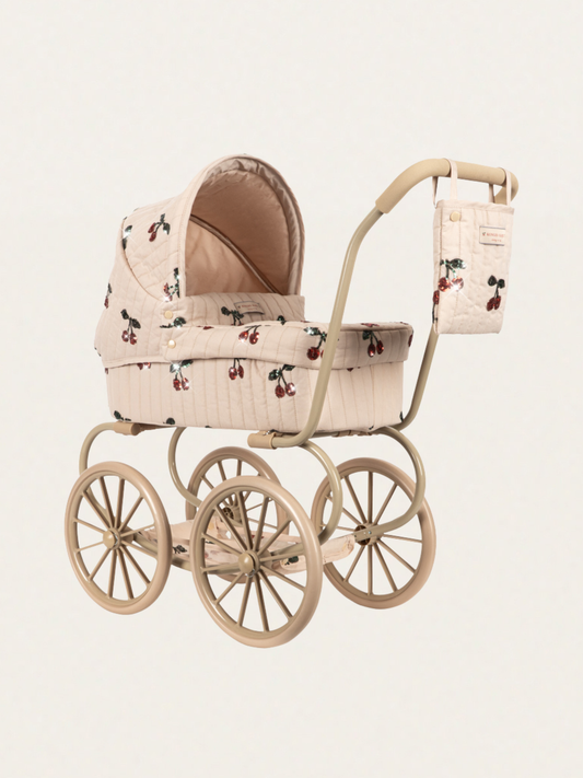 Wózek vintage dla lalek Doll Pram Mini Mon Cheri Sequin