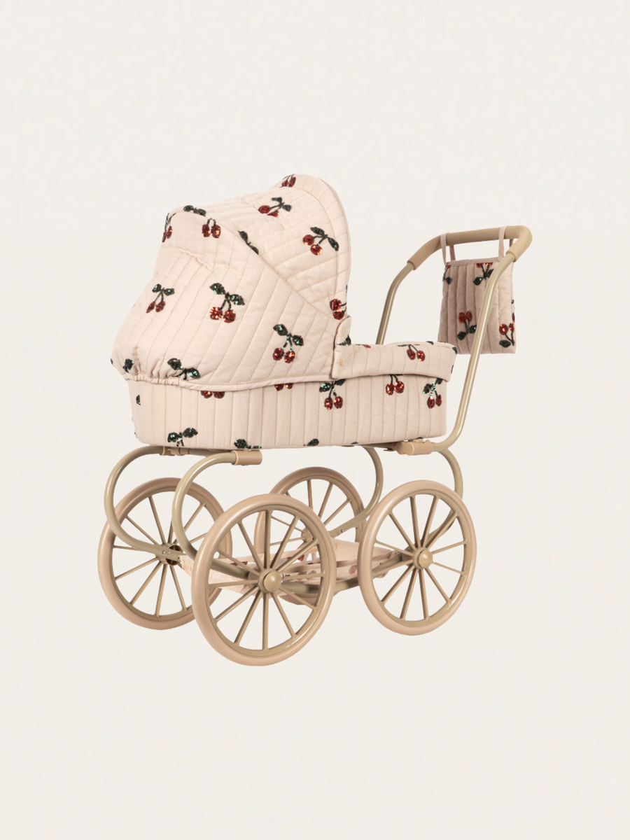 Wózek vintage dla lalek Doll Pram Mini Mon Cheri Sequin