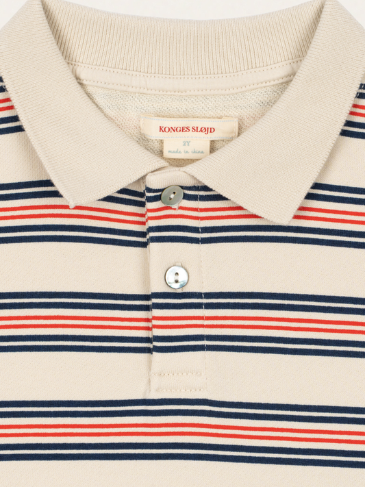 Bawełniana koszulka polo Spotty Stripe Stripe