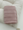 Kocyk z wełny merino Lines - premium collection Powder Pink