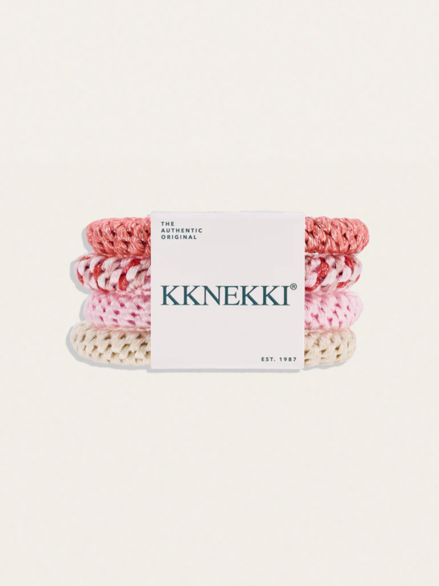 Gumki do włosów KKNEKKI Bundle 62 - zestaw 4 szt.