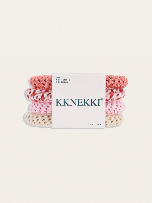Gumki do włosów KKNEKKI Bundle 62 - zestaw 4 szt.