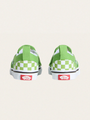 Tenisówki wsuwane Slip-On V Checkerboard Green