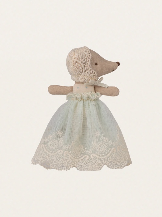 Myszka Baby Mouse w sukience Mint