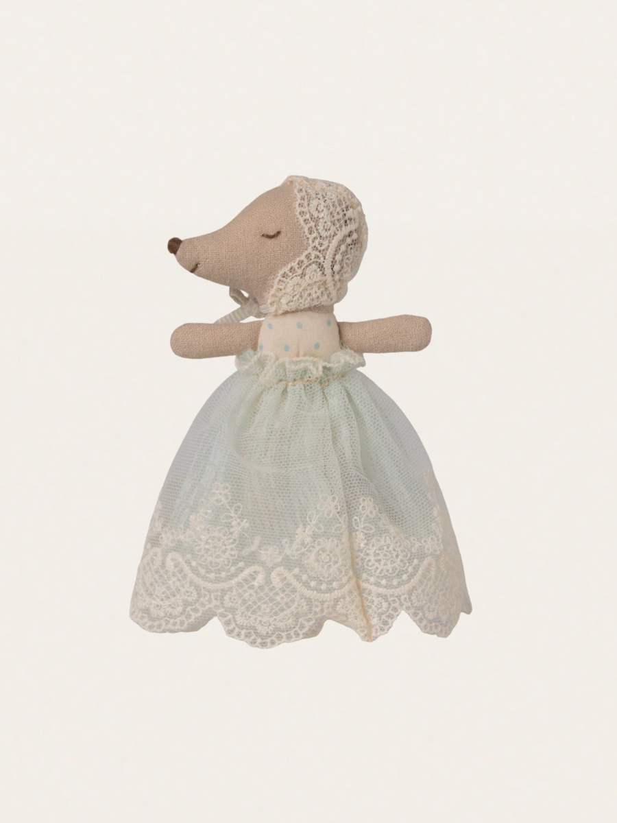 Myszka Baby Mouse w sukience Mint