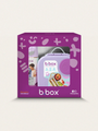 Zestaw mini lunchbox + butelka tritanowa ze słomką 450 ml Sugar Plum