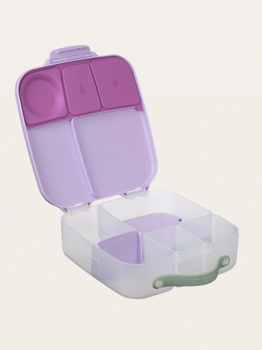 Duży lunchbox z przegródkami i wkładem chłodzącym Sugar Plum