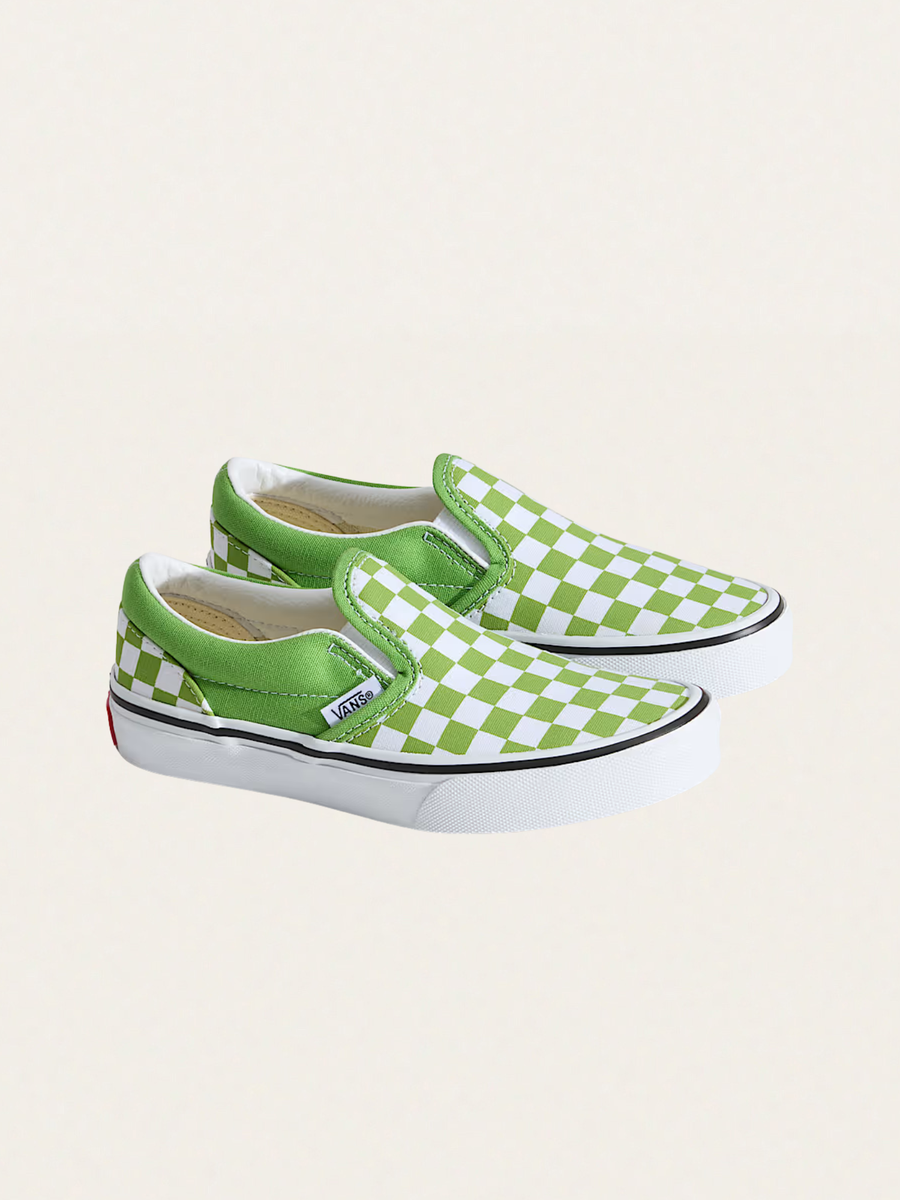 Tenisówki wsuwane Slip-On Checkboarder Green