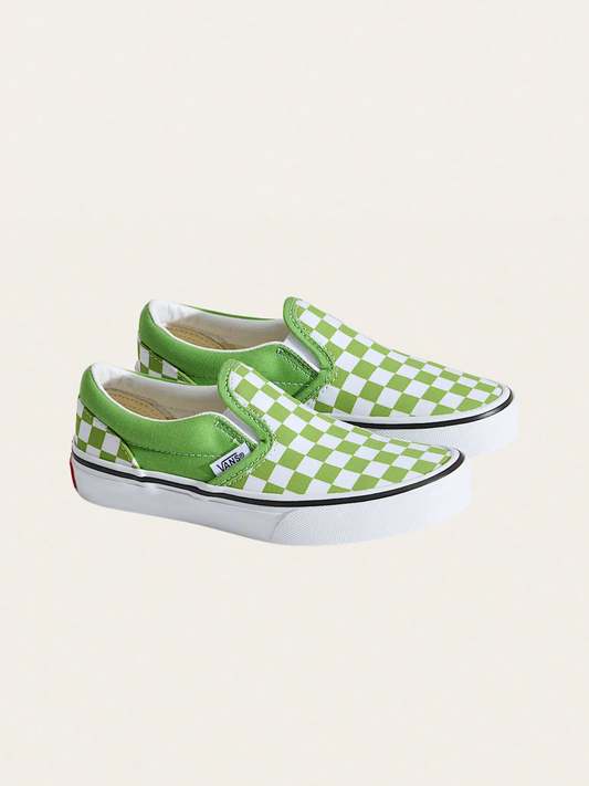 Tenisówki wsuwane Slip-On Checkboarder Green
