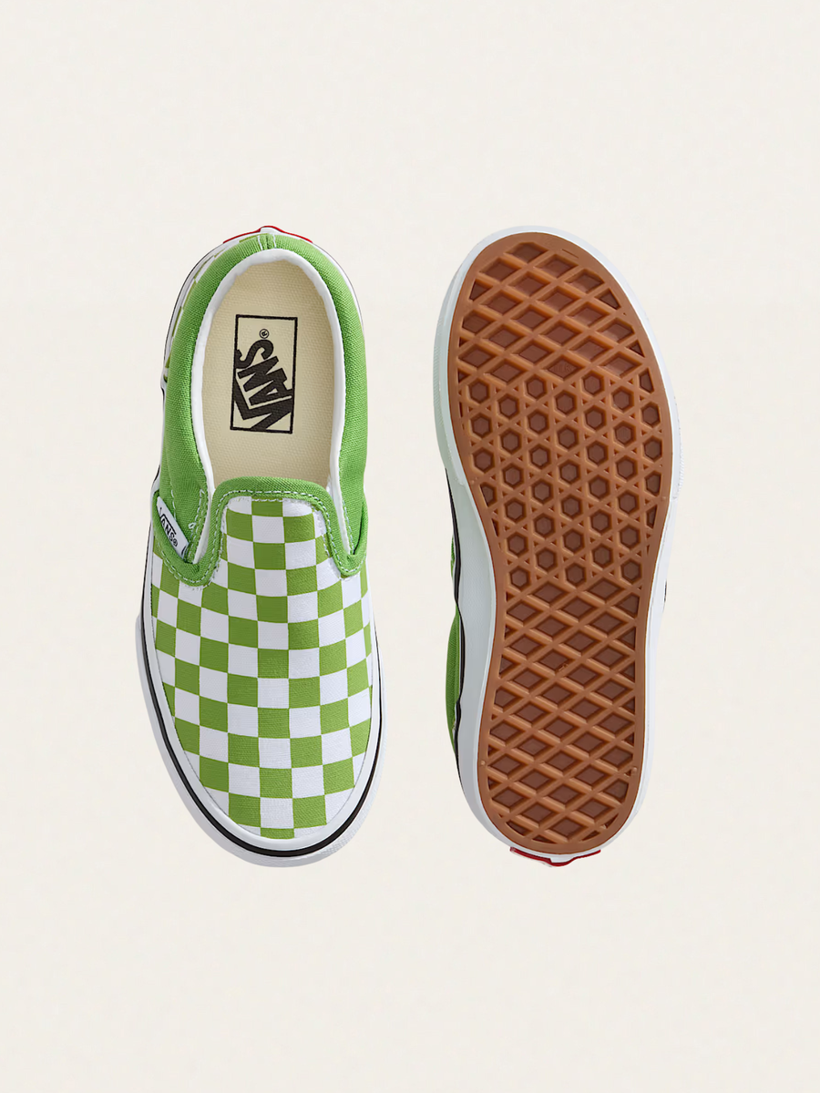 Tenisówki wsuwane Slip-On Checkboarder Green
