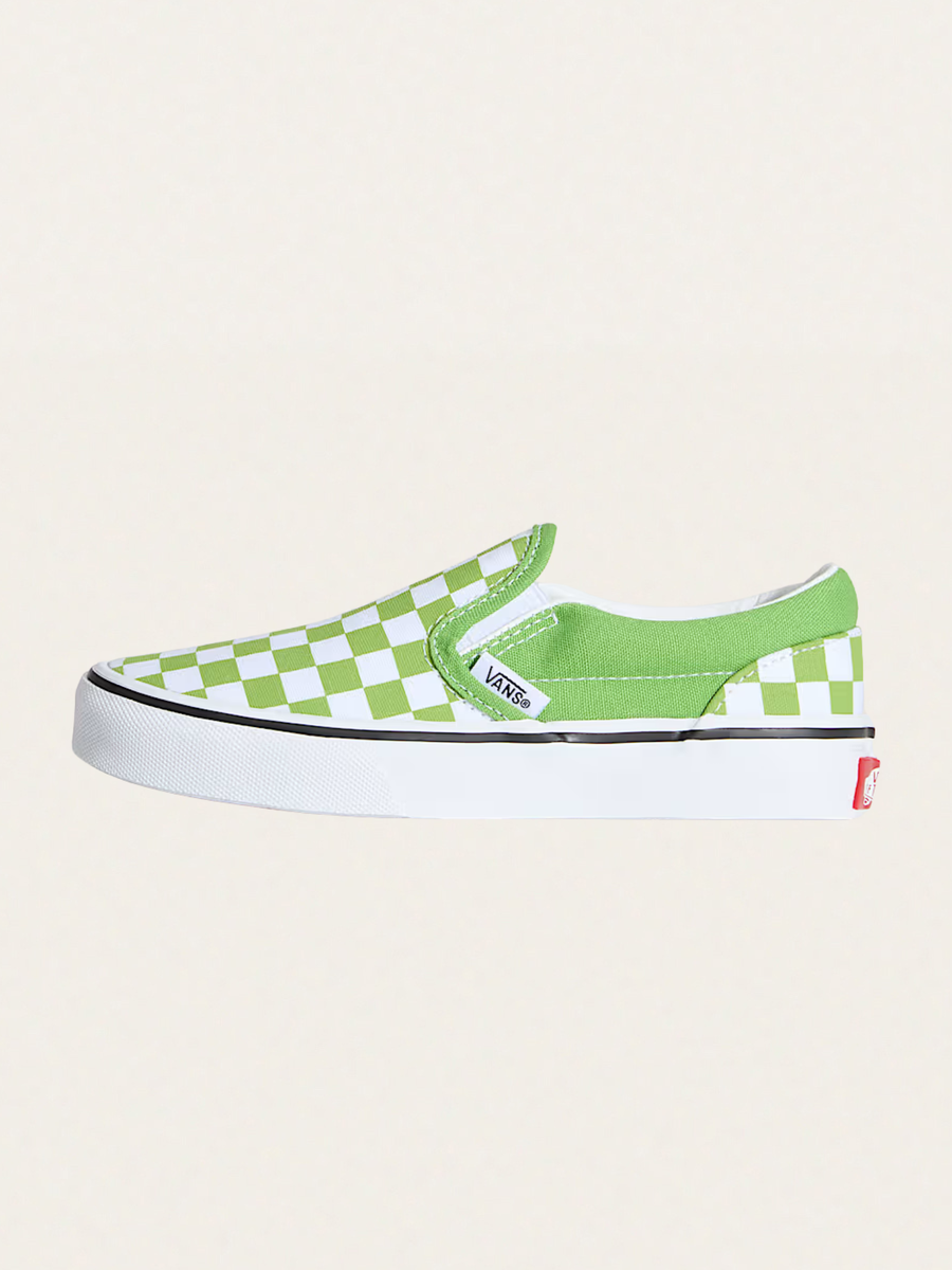 Tenisówki wsuwane Slip-On Checkboarder Green