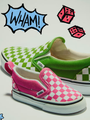 Tenisówki wsuwane Slip-On Checkboarder Green