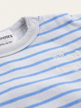 Bawełniana bluza Baby Bobo Choses Stripes Blue