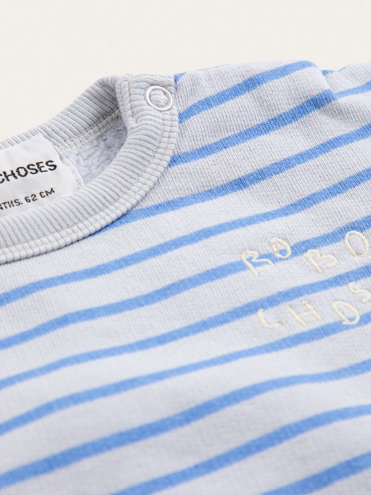 Bawełniana bluza Baby Bobo Choses Stripes