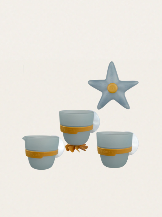 Kubeczki do zabawy w wodzie Starfish