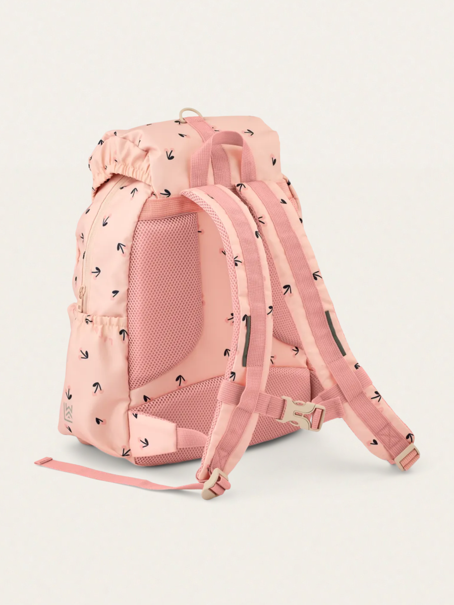 Plecak Johnny School Backpack Cherry heart / Rosey