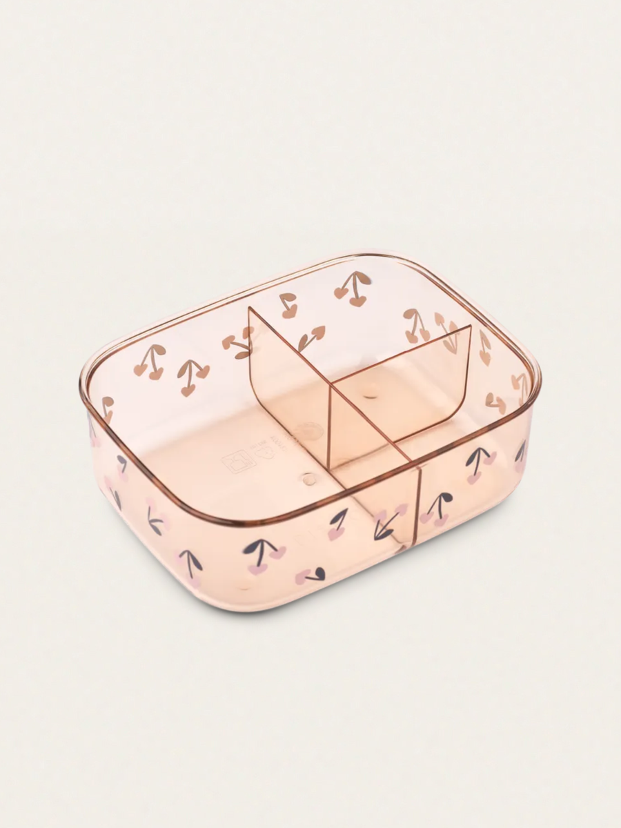 Tritanowy lunchbox Arthur Cherry heart liewood / Rosey