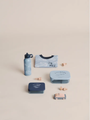 Tritanowy lunchbox Arthur Race cars / Beach blue