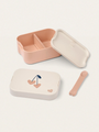 Lunchbox ze sztućcami Kamil Sweetheart / Sandy