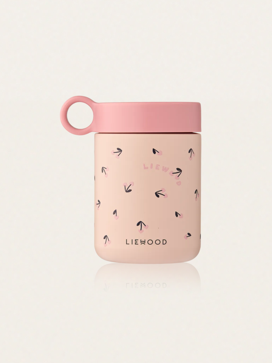 Termos na jedzenie Kiani Mini Cherry heart / Rosey