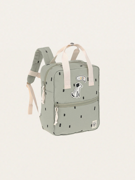Plecak mini kwadratowy Happy Prints Olive