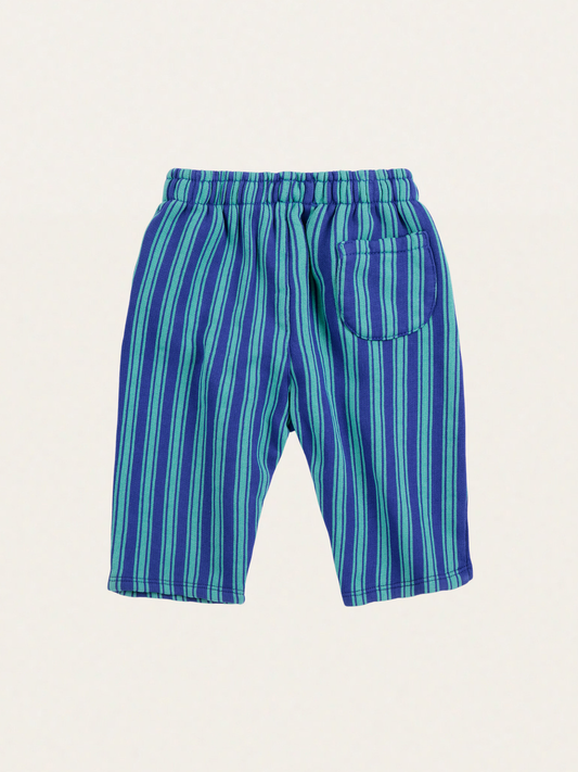 Bawełniane spodnie joggersy Baby Booo Bo Choses Tag stripes