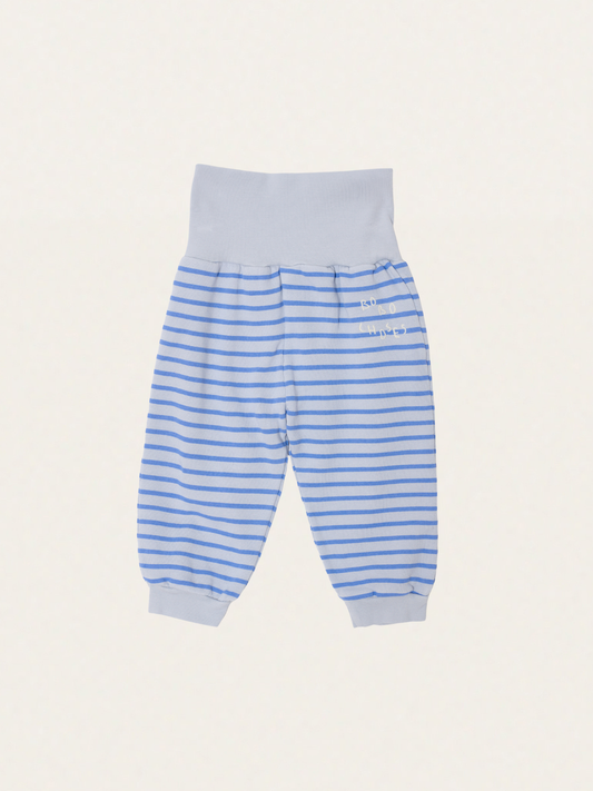 Bawełniane spodnie joggersy Baby Bobo Choses Stripes