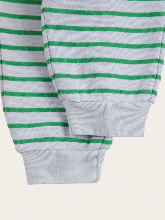Bawełniane spodnie joggersy Baby Bobo Choses Stripes