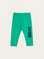 Bawełniane legginsy Baby Bobo Choses Pop Green