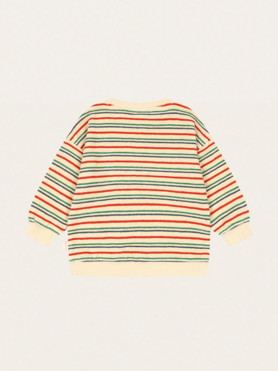 Bluza frotte Itty Kick stripe