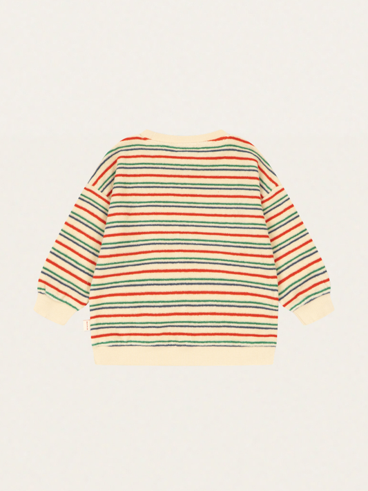 Bluza frotte Itty Kick stripe