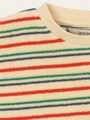 Bluza frotte Itty Kick stripe